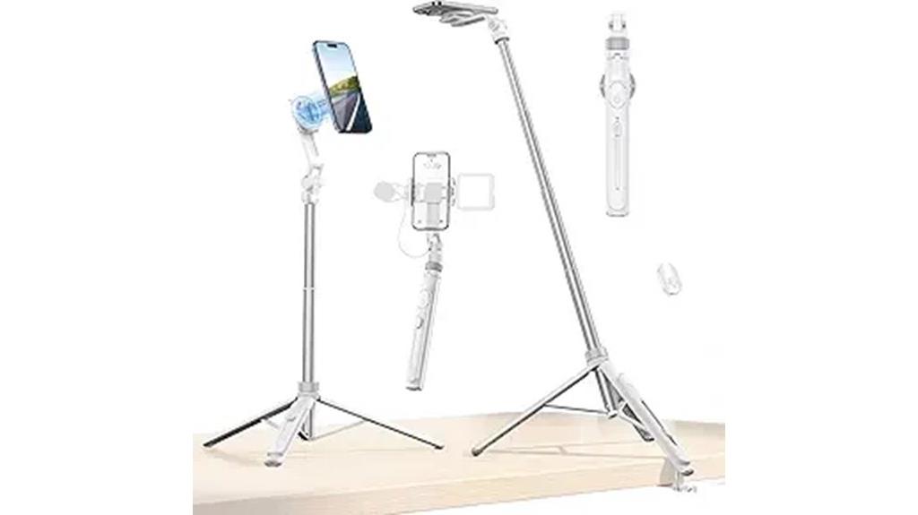 magnetic extendable selfie stick