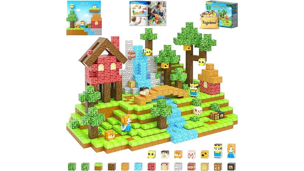 magnetic stem building set