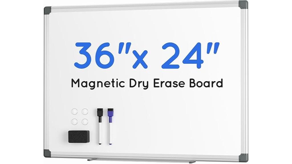 magnetic whiteboard 36x24