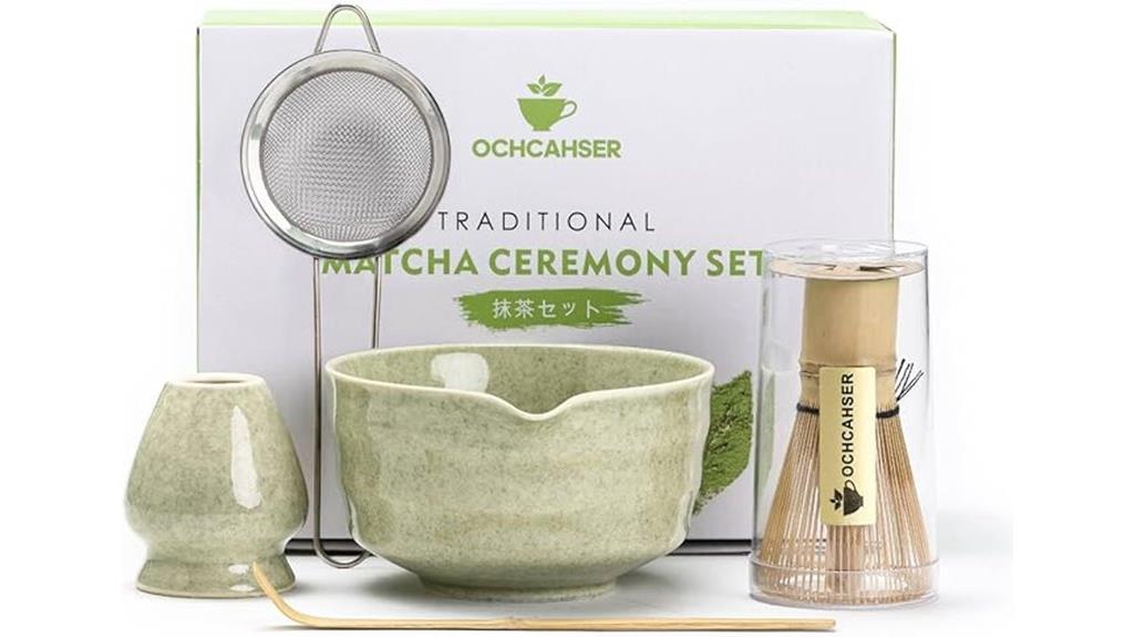 matcha tea set accessories