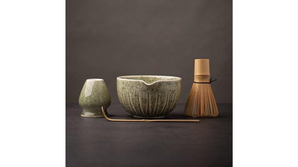 matcha tea set components