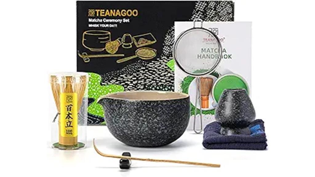 matcha whisk set seven pieces