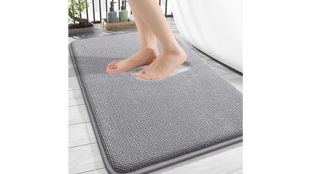 memory foam bath mat