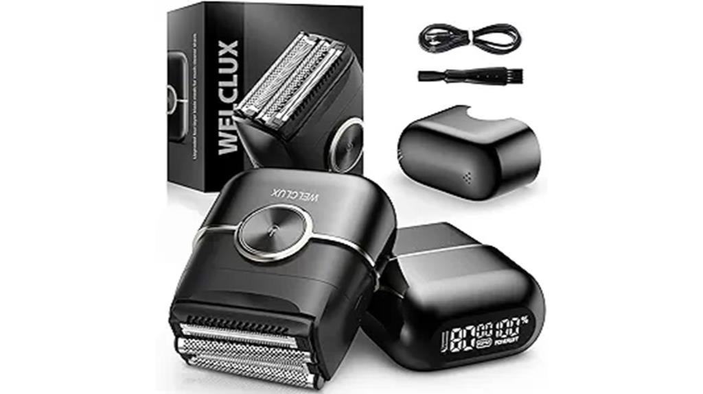 men s electric shaver features
