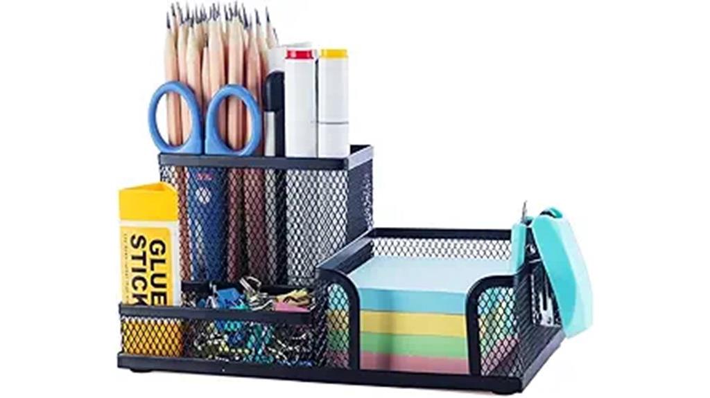 mesh pen holder organizer