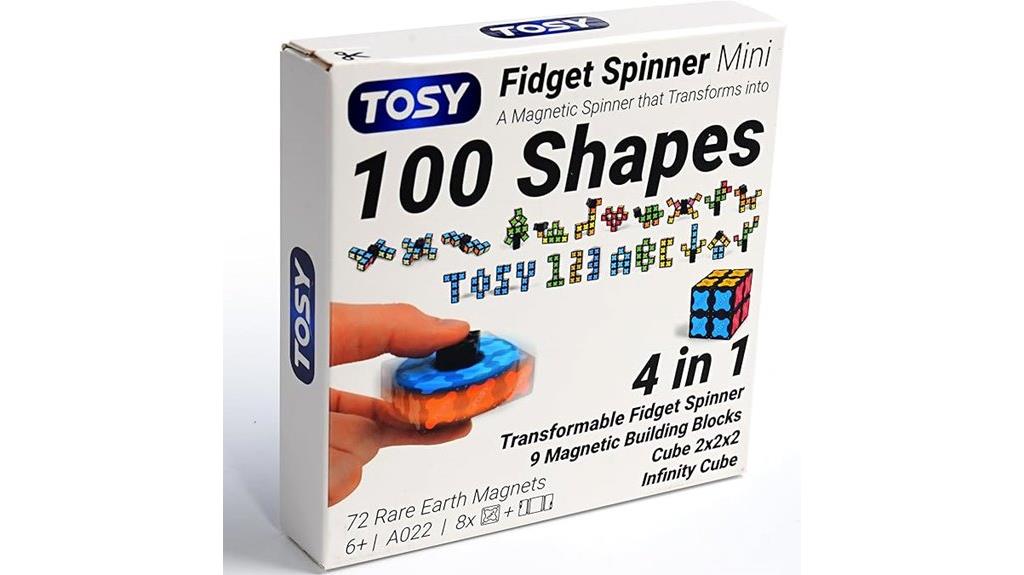 mini 3 in 1 magnet spinner