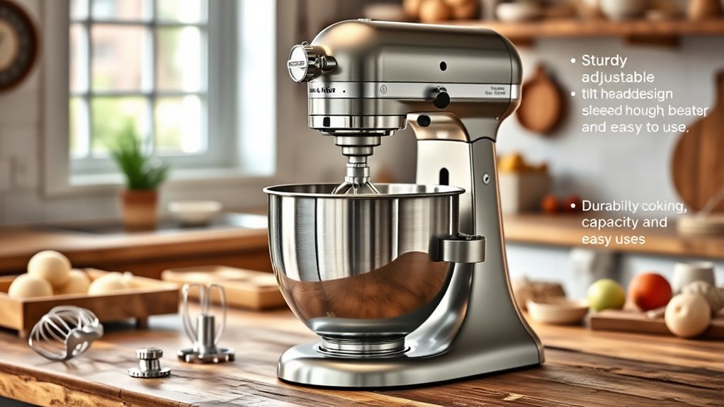 mixer power and features