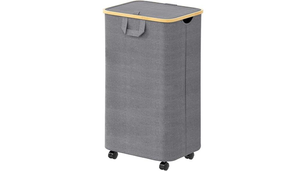 mobile 26 gallon laundry hamper