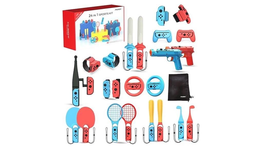 multi game switch accessory set