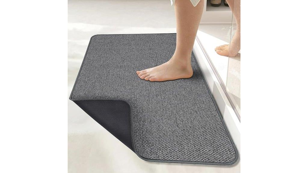 non slip quick dry bath mat