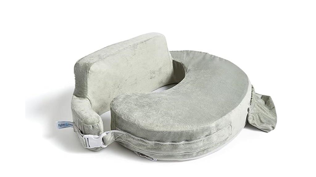 nursing pillow with pocket