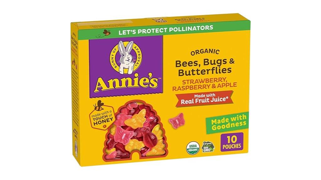 organic fruit snack pouches