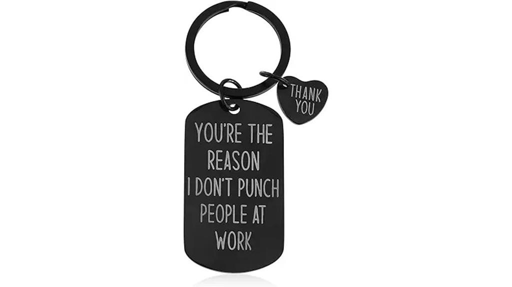 ouligay coworker friendship keychain