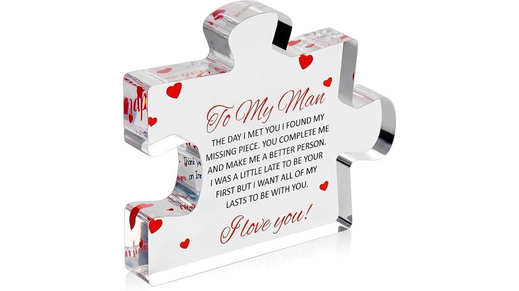 personalized acrylic puzzle