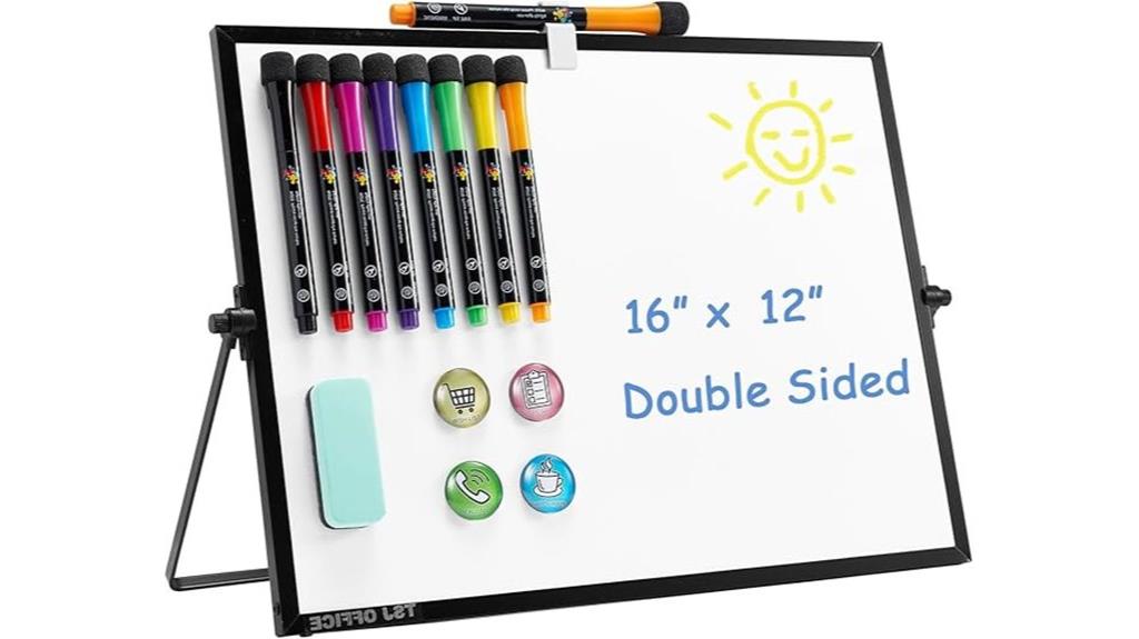 portable 12x16 magnetic whiteboard
