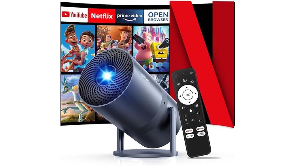 portable 4k wifi projector