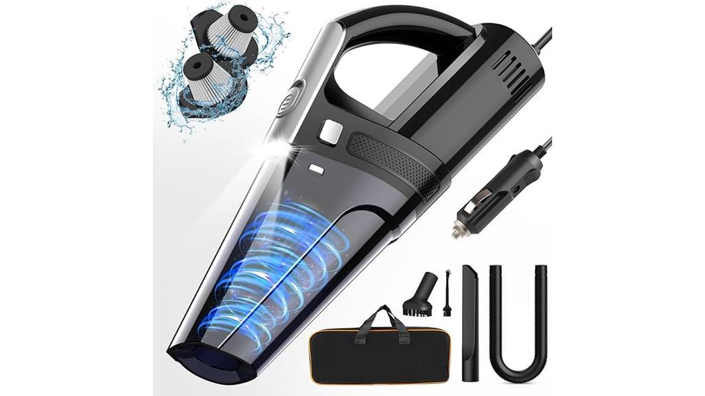 portable 7000pa corded vacuum