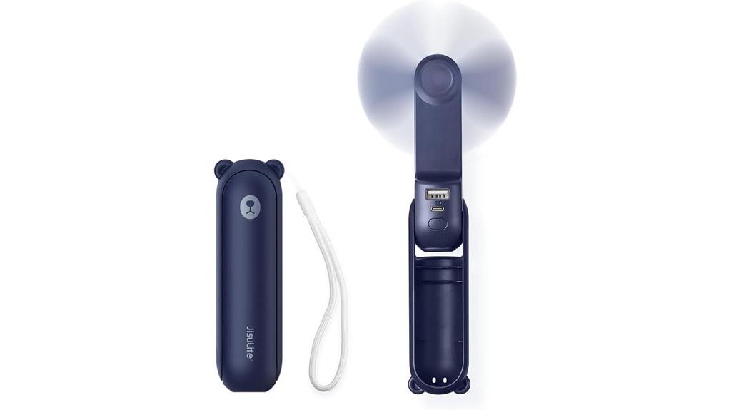 portable fan with power bank