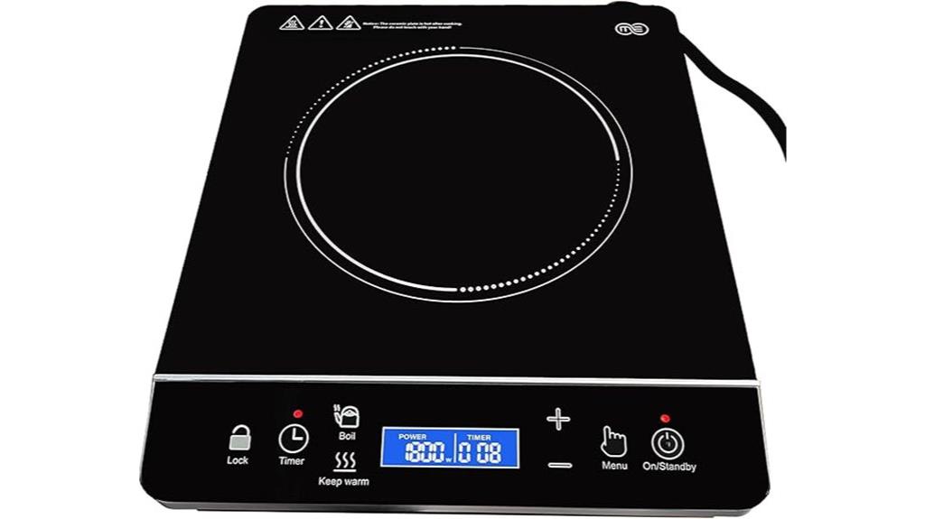 portable lcd touchscreen cooktop