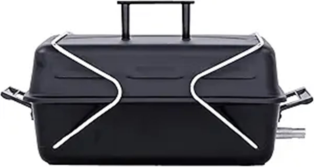 portable stainless steel grill