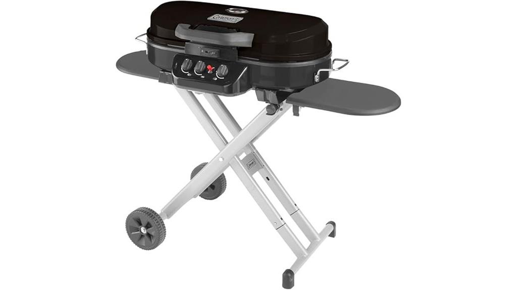 portable three burner propane grill