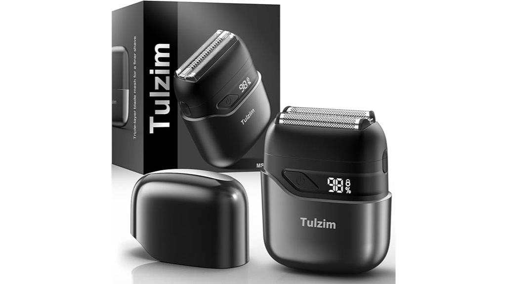 portable waterproof electric shaver