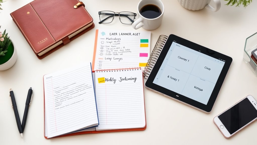 practical customizable planner features