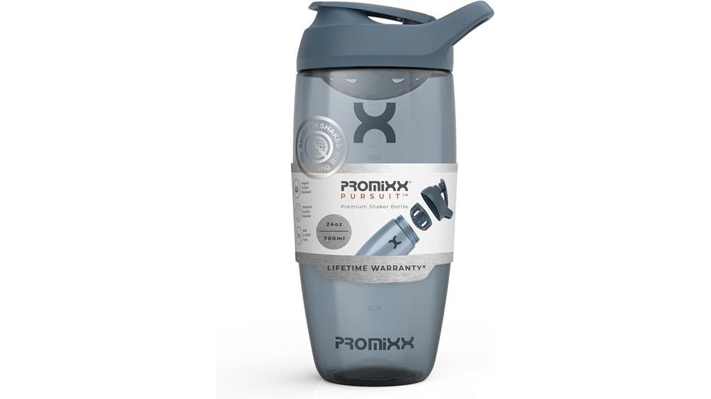 premium stainless steel shaker