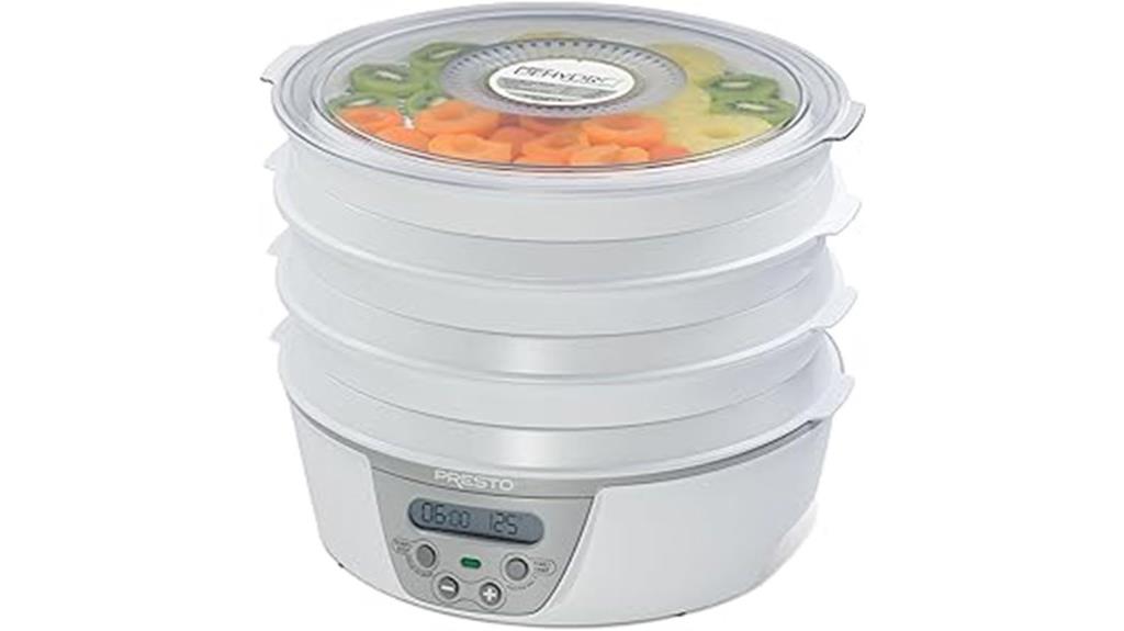 presto digital food dehydrator
