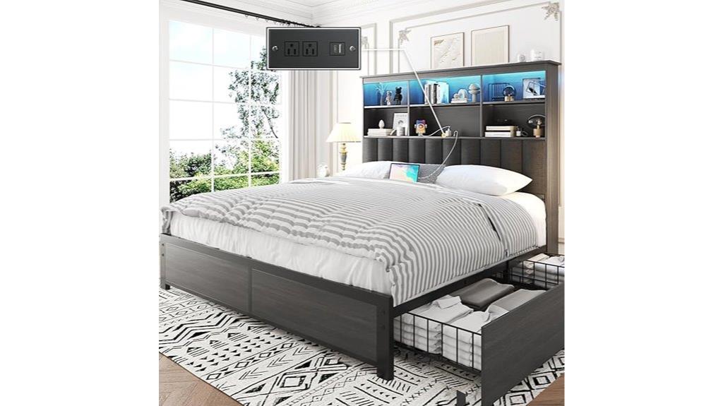 queen sized bed frame