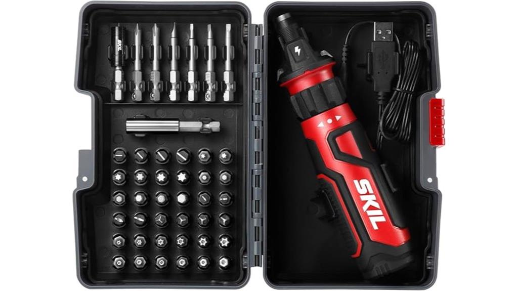 rechargeable 4v screwdriver kit