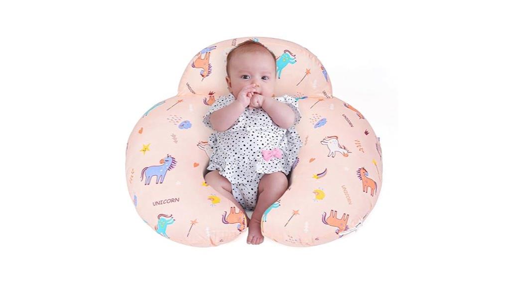 removable cover nursing pillow