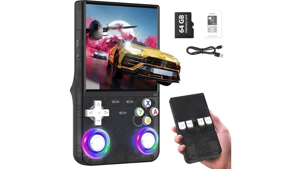 retro handheld gaming console