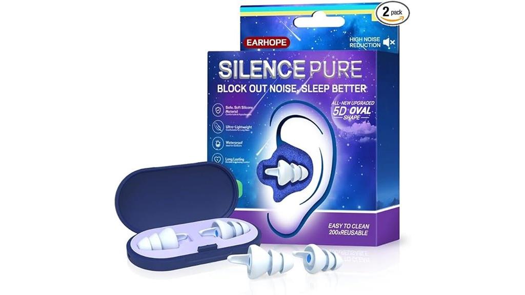 reusable gel noise canceling ear plugs