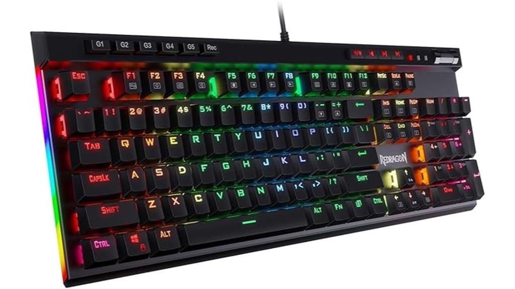 rgb gaming keyboard with macros