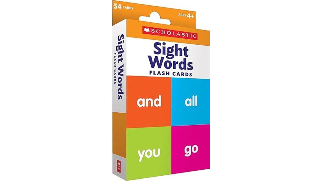 sight words flash card sets