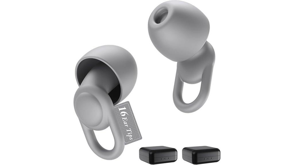 silicone ear plugs pack