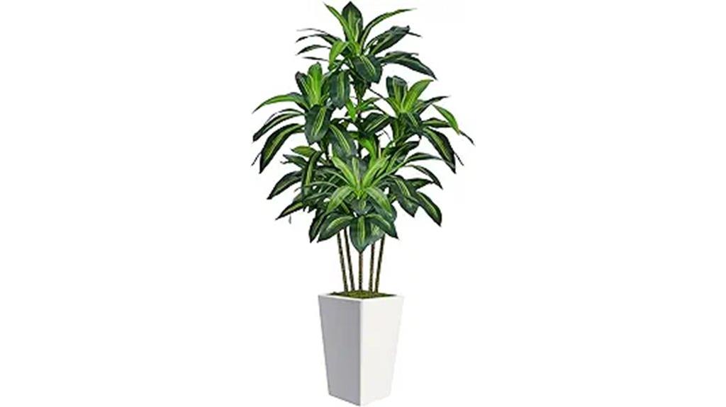 six foot artificial dracaena