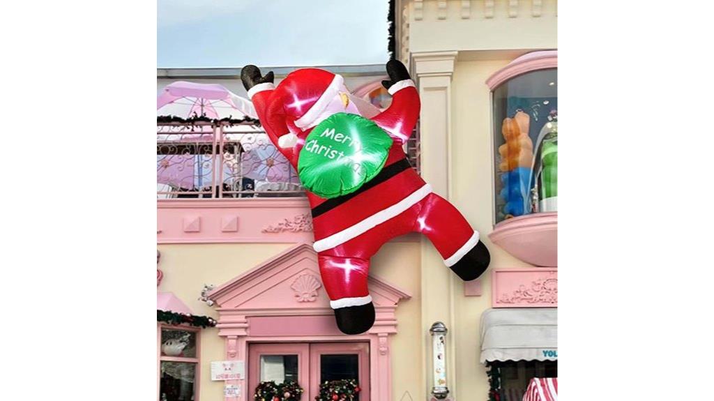 six foot inflatable christmas decor