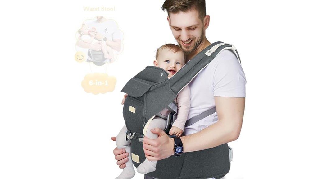 six in one baby carrier