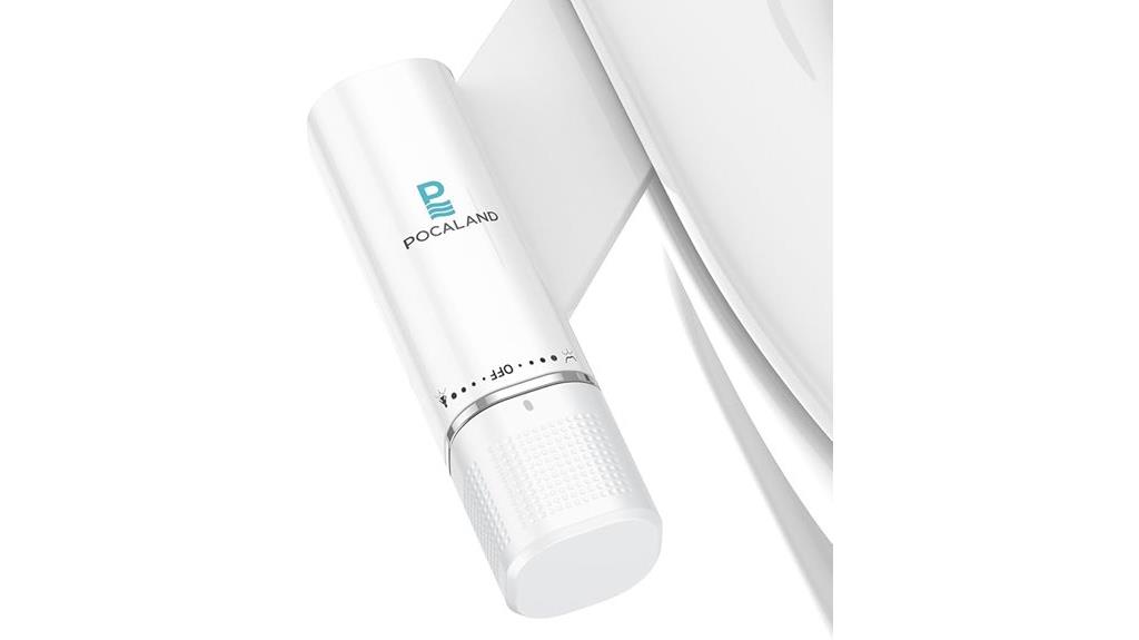 slim dual nozzle bidet