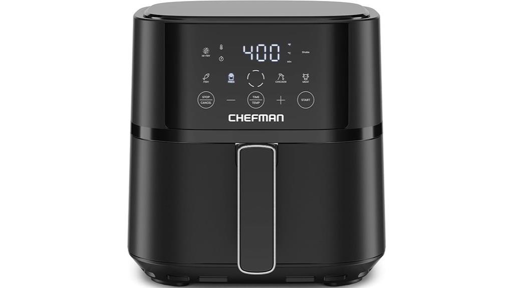 small touchscreen air fryer