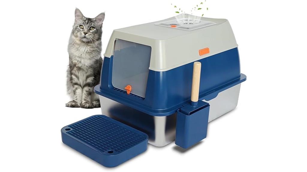 stainless steel cat litter