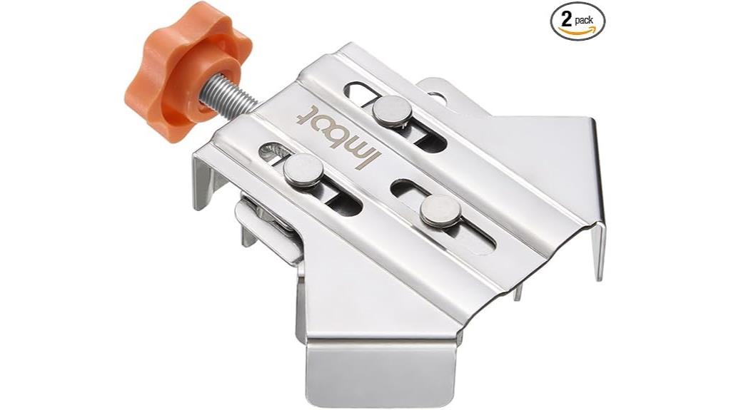 stainless steel corner clamps