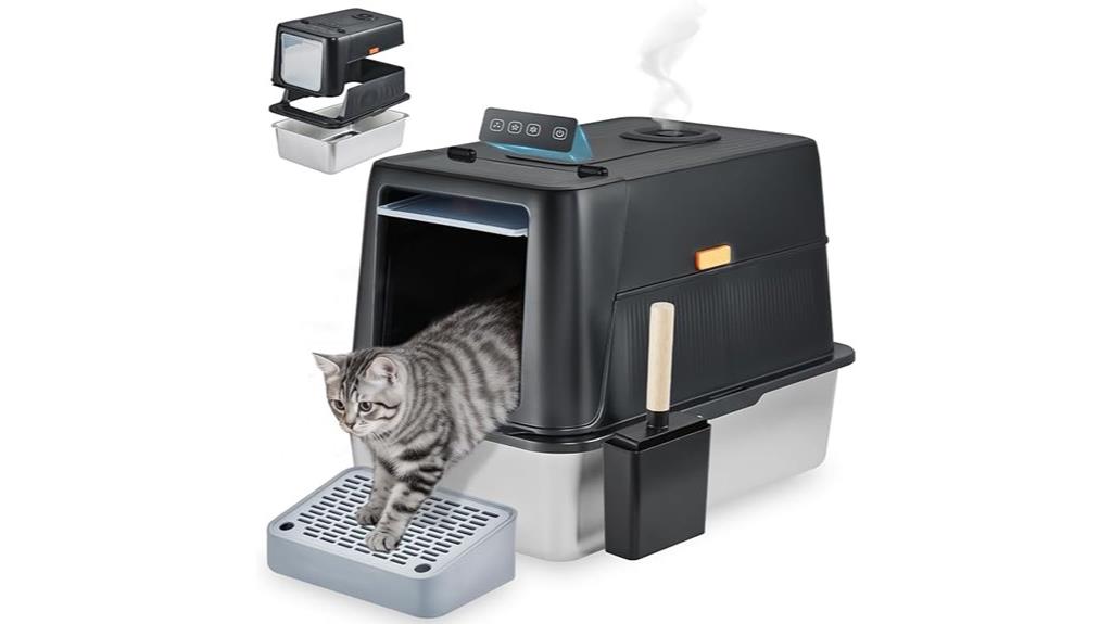stainless steel litter box