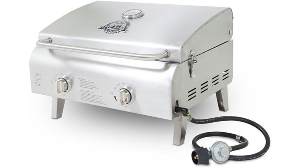 stainless steel portable grill