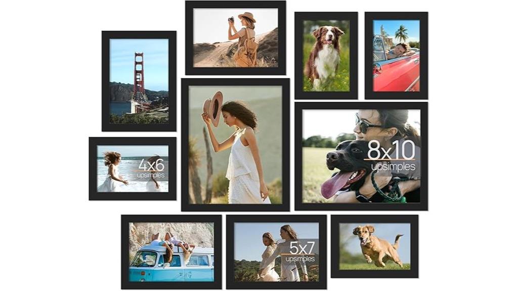 ten pack picture frames