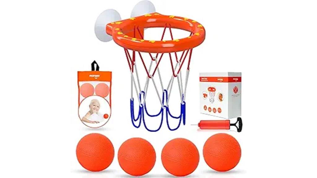 toddler bathtub basketball hoop