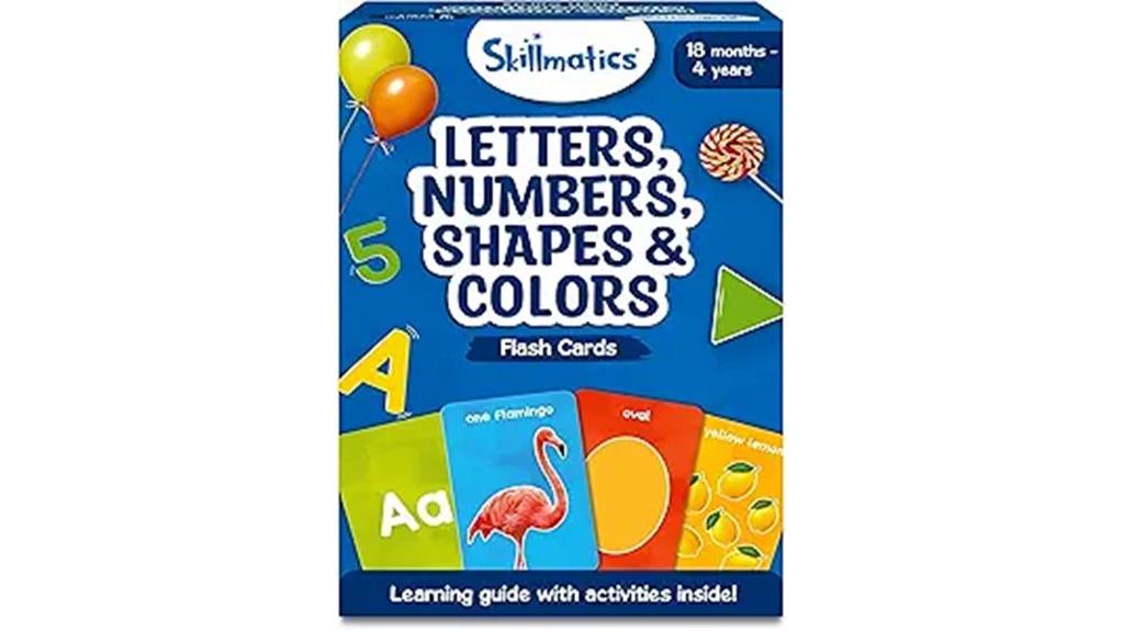 toddler learning flash cards