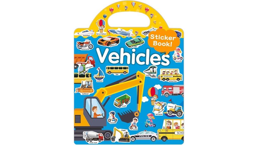 toddler reusable sticker book